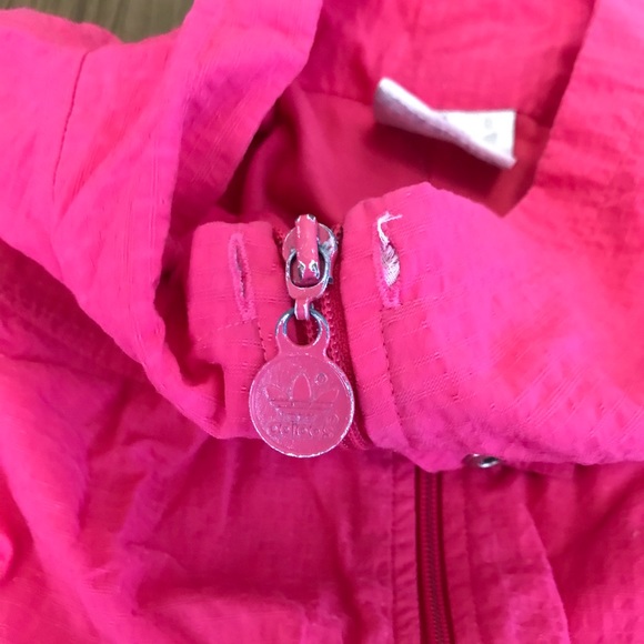 Vintage adidas jacket pink sz large women - Picture 6 of 8
